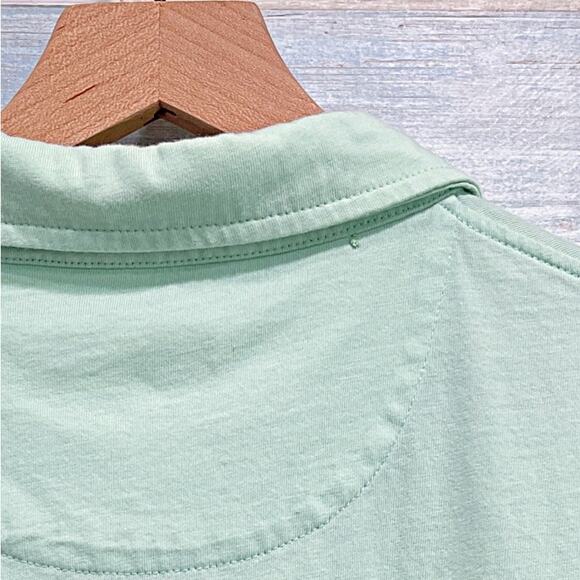 Southern Proper Soft Jersey Polo Shirt Green Short Sleeve Preppy Mens XXL 2XL - Picture 6 of 8